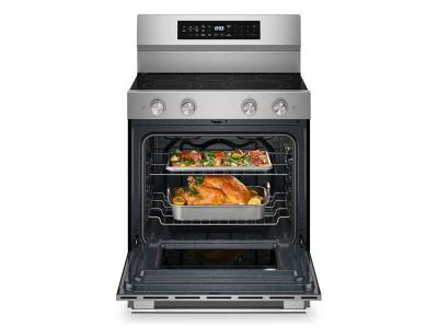 30" Kitchenaid 5.3 Cu. Ft. Freestanding Electric Range - YKFES530SPS