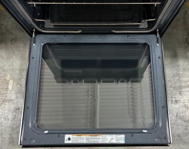 30" KitchenAid 5.8 Cu. Ft. 5 Burner Gas Convection Range - KFGG500EBS