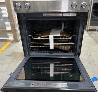 30" KitchenAid 6.4 Cu. Ft. 5-Element Electric Convection Front Control Range - YKSEG700ESS