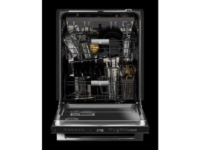 24" Jenn-Air RISE Built-In Dishwasher with Precise Fit 3rd Rack for Cutlery - JDTS3924SL