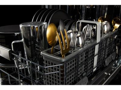24" Jenn-Air RISE Built-In Dishwasher with Precise Fit 3rd Rack for Cutlery - JDTS3924SL