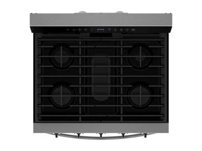 30" Whirlpool 5.3 Cu. Ft. Smart Gas Range with Air Cooking Technology  - WFGS7530RZ