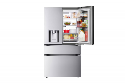 36" LG 29 Cu. Ft. Standard-Depth MAX 4-Door French Door Refrigerator - LF29S9775S