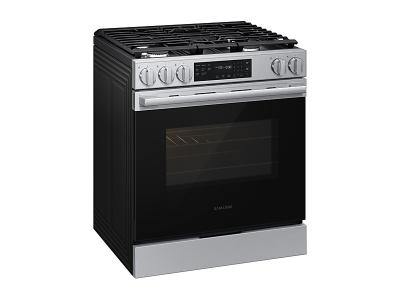 30" Samsung 6.0 Cu. Ft. Gas Slide-In True Convection Range - NSG70H60SRAA