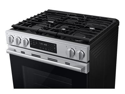 30" Samsung 6.0 Cu. Ft. Gas Slide-In True Convection Range - NSG70H60SRAA