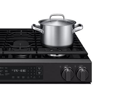 30" Samsung 6.0 Cu. Ft. Electric Slide-In True Convection Range - NSG80H60SEAA