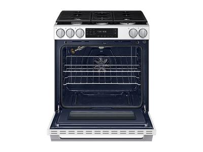 30" Samsung 6.0 Cu. Ft. Gas Slide-In True Convection Range - NSG80H60SWAA