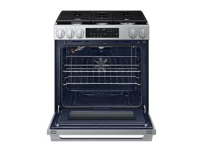 30" Samsung 6.0 Cu. Ft. Gas Slide-In True Convection Range - NSG90H60SRAA