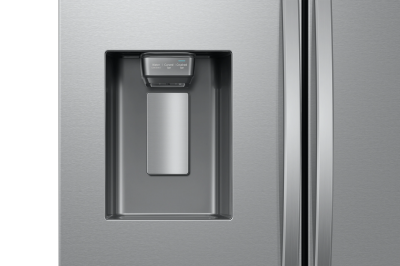 36" Samsung Bespoke AI 3-Door French Door Refrigerator with External Water & Ice Dispenser - RF27CG5B30SRAA