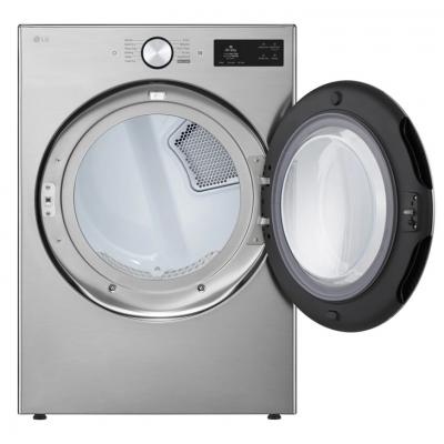 27" LG Smart Front Load Electric Dryer with TurboSteam - DLEX5800V