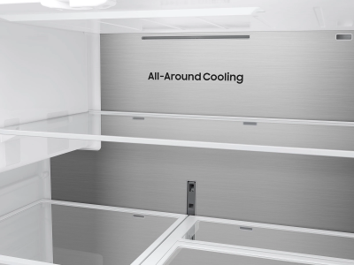 36" Samsung Bespoke AI 3-Door French Door Refrigerator - RF70H25GERAA