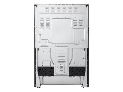 30" LG Elec. 6.3 Cu Ft. Electric Single Oven Freestanding Range with ProBake Convection EasyClean & Smart Stainless - LREN6321VE