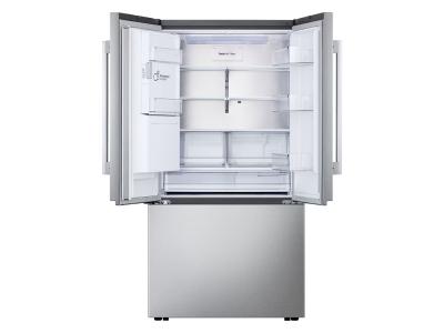 36" LG 32 Cu.Ft. Standard-Depth MAX French 3-Door Refrigerator with Internal Water Dispenser Ice Maker - LF32BSH42S