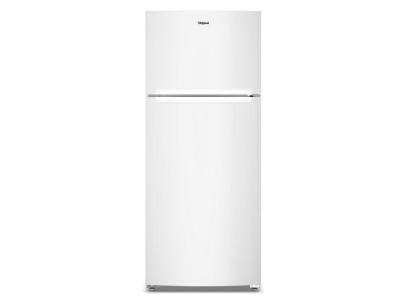 28" Whirlpool 18.0 Cu. Ft. Wide Top Freezer Refrigerator with Total Coverage Cooling - WRTX5118TW