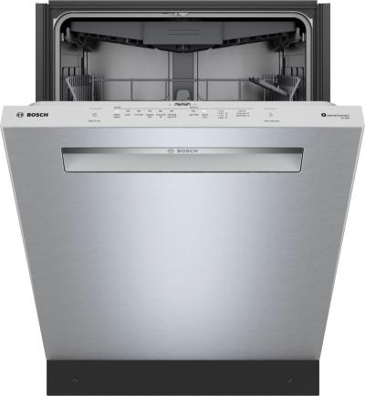 24" Bosch 300 Series Dishwasher in Brushed Steel Anti-Fingerprint - SHP53EM5N
