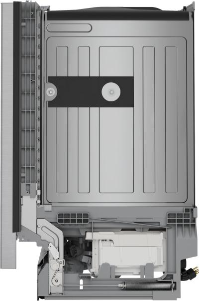 24" Bosch 100 Series Dishwasher in Brushed Steel Anti-Fingerprint - SHE2ADF5N