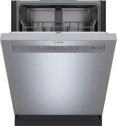 24" Bosch 100 Series Dishwasher in Brushed Steel Anti-Fingerprint - SHE2ADF5N