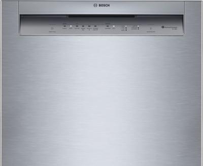 24" Bosch 100 Series Dishwasher in Brushed Steel Anti-Fingerprint - SHE2ADF5N