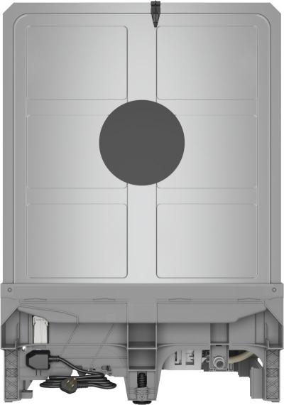 24" Bosch 100 Series Dishwasher in Brushed Steel Anti-Fingerprint - SHE2ADF5N