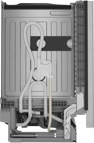 24" Bosch 100 Series Dishwasher in Brushed Steel Anti-Fingerprint - SHE2ADF5N