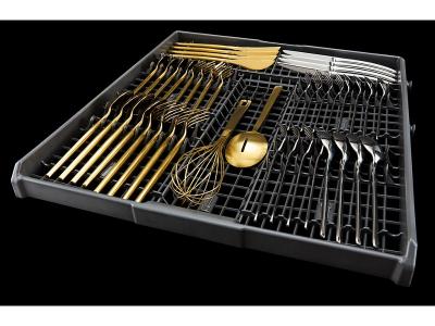 24" Jenn-Air NOIR Built-In Dishwasher with Precise Fit 3rd Rack for Cutlery - JDTS3924SM