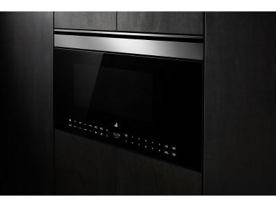 30" Jenn-Air NOIR 7-in-1 Flush Built-in Microwave Oven - YJOETC330SM