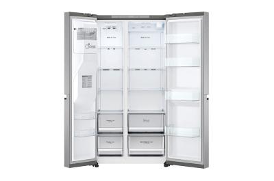 36" LG 29 Cu. Ft. Side-by-Side Standard Depth Refrigerator with Ice and Water Dispenser - LS29S3230V