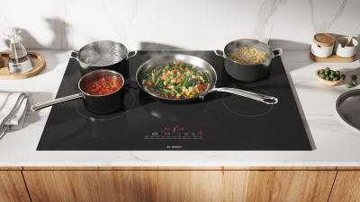 30" Bosch 800 Series Electric Cooktop Surface Mount without Frame - NET8062UC