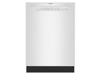 24" Bosch 100 Series Dishwasher in White - SHE2ADF2N