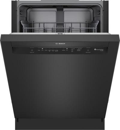 24" Bosch 100 Series Dishwasher in Black - SHE2ADF6N