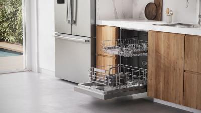 24" Bosch 100 Series Dishwasher in Stainless steel - SHE41D75UC