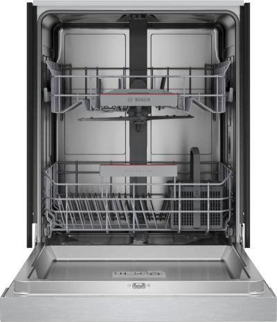 24" Bosch 100 Series Dishwasher in Stainless steel - SHE41D75UC