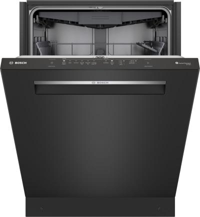 24" Bosch 300 Series Dishwasher in Black - SHP53EM6N