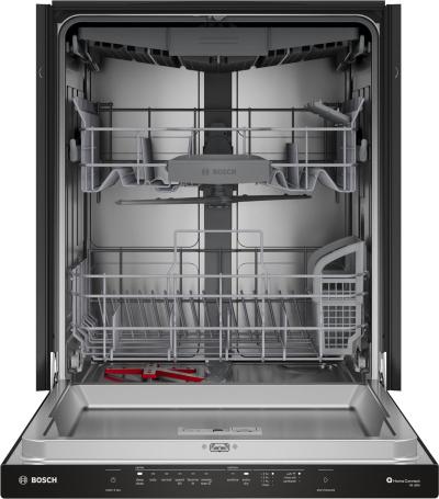 24" Bosch 300 Series Dishwasher in Black - SHP53EM6N