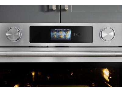 30" Kitchenaid Smart Electric Single Wall Oven with Intelligent Cooking Camera in Black Ore - KOES930SBE