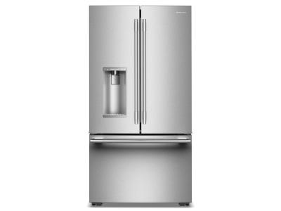 36" Kitchenaid Counter-Depth French Door Refrigerator with Intelligent Auto Fill - KRFC536SPS