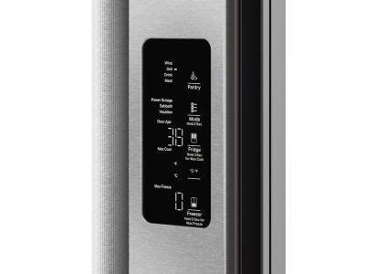 36" Kitchenaid Counter-Depth French Door Refrigerator with Intelligent Auto Fill - KRFC536SPS