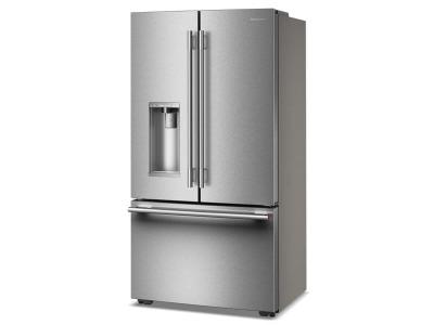 36" Kitchenaid Counter-Depth French Door Refrigerator with Intelligent Auto Fill - KRFC636SPS