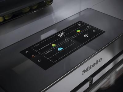 36" Miele MasterCool Bottom Mount Fridge Freezer MasterFresh Pro - KFMC 3642 R