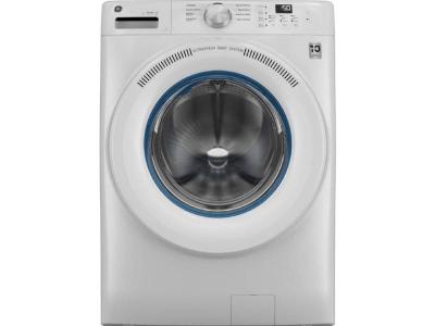 28" GE 5.3 cu. ft. Capacity Front Load Washer with UltraFresh Vent System White - GFW350SSYWW