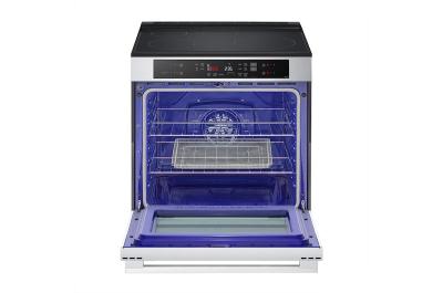 30" LG Slide-in 6.3 Cu Ft. Induction Range with True Convection Air Fry SelfClean EasyClean and Smart Stainless - LSIL6332XE