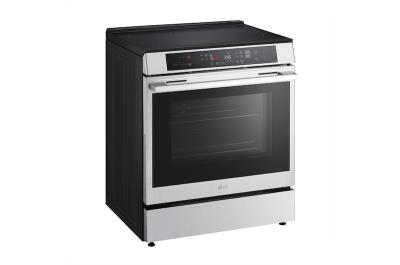 30" LG Slide-in 6.3 Cu Ft. Induction Range with True Convection Air Fry SelfClean EasyClean and Smart Stainless - LSIL6332XE