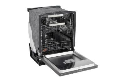 24" LG Floor Status Indicator Top Control FlushFit Dishwasher - LDNPQ555D