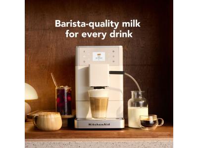 Kitchenaid Fully automatic espresso machine KF3 with grinder in Porcelain - KES8453PL