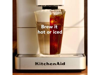 Kitchenaid Fully automatic espresso machine KF3 with grinder in Porcelain - KES8453PL