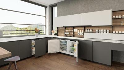 24" Liebherr Undercounter Pull-Out Door Smart Refrigerator in Panel Ready - URP3653