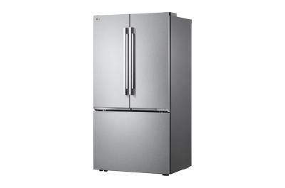 36" LG 25 Cu. Ft. Zero Clearance Counter-Depth MAX French 3-Door Refrigerator with Internal Water Dispenser Ice Maker - LF25BZH42S
