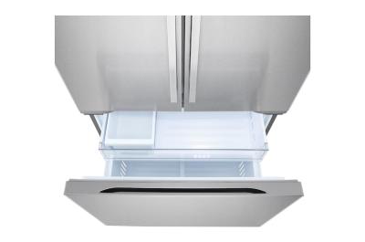 36" LG 25 Cu. Ft. Zero Clearance Counter-Depth MAX French 3-Door Refrigerator with Internal Water Dispenser Ice Maker - LF25BZH42S