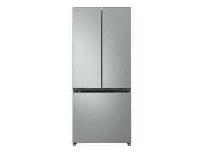 30" LG 18 Cu. Ft. Counter-Depth French 3-Door Refrigerator - LF18CO000S