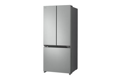 30" LG 18 Cu. Ft. Counter-Depth French 3-Door Refrigerator - LF18CO000S